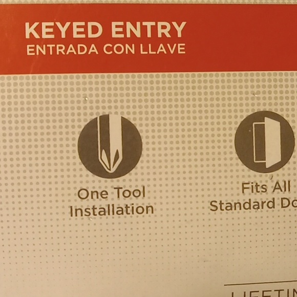 KWIKSET Silver Door Knob Set - Picture 5 of 7